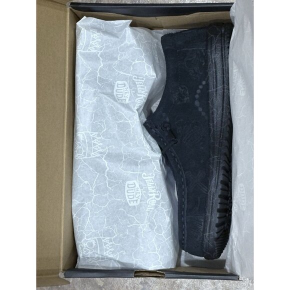 NWT Hey Dudes Jelly Roll Tattoo Beautifully Broken Wally Shoes Sz 11 In Hand - Picture 8 of 10